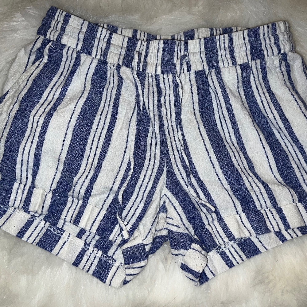 Linen Blend Shorts